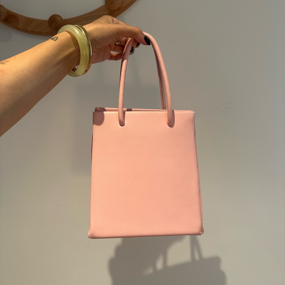 Baby Pink Box Handbag